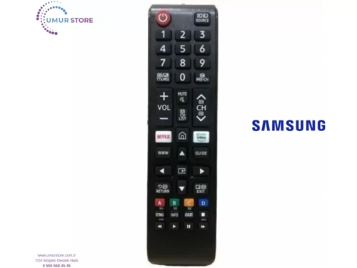 Samsung İle Uyumlu QE-55Q60 Smart 4k Led Tv Kumandası Netflix