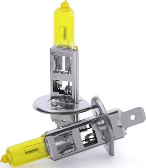 12V H1 Süper Sarı Işık Civciv Sarısı Limon Sarısı Ampul Seti