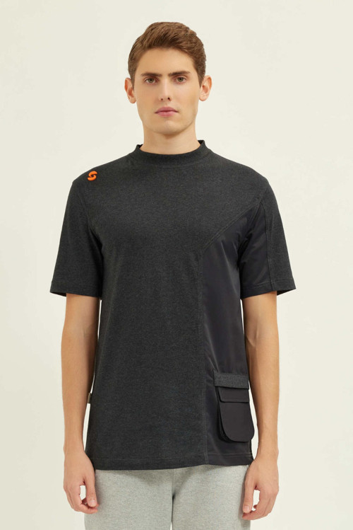 Erkek Ilat Antrasit T-Shirt