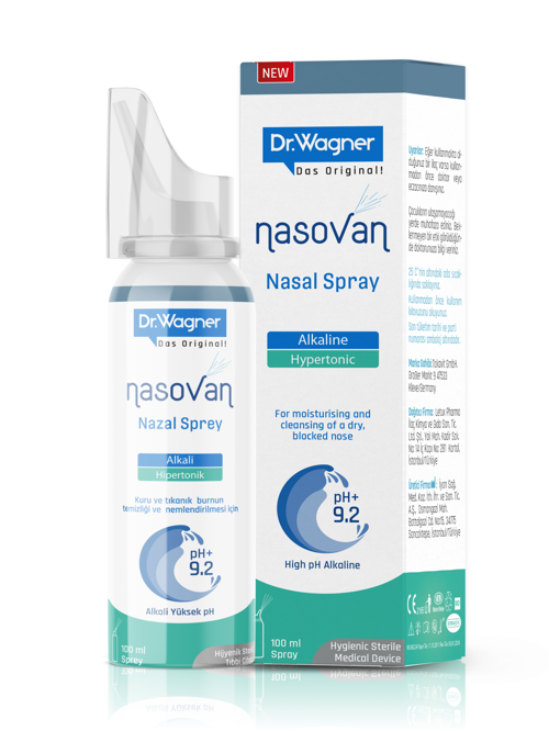 Nasovan - Hipertonik Alkali Su Burun Spreyi (100ml)