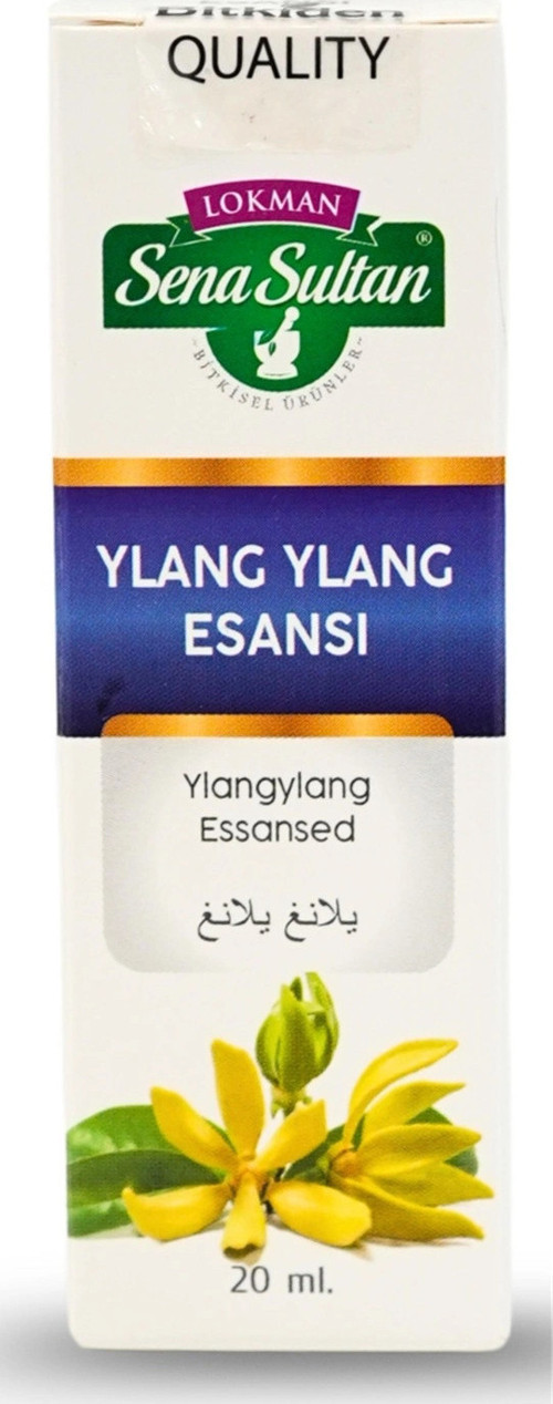 Ylang Ylang Yağ Esansı 20 ml Esansiyel Uçucu Yağ 20 ml, Lokman Sena Sultan