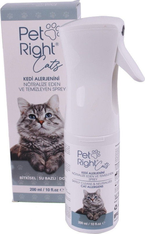 Cats Kedi Alerjinini Nötralize Eden Sprey