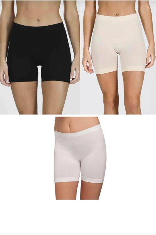 2029 Uzun Boxer Şort Karışık Renkli 3 Adet