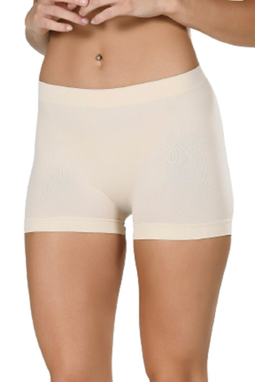 Kadın 3'Lü Ekonomik Paket Seamless Dikişsiz Şort Külot Boxer 2008