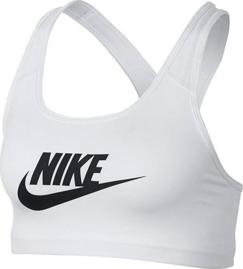 Swoosh Futura Bra 899370-100 Kadın Beyaz Sporcu Sütyeni