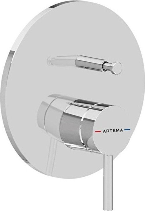 Artema Minimax Round Ankastre Banyo Bataryası Krom A43620