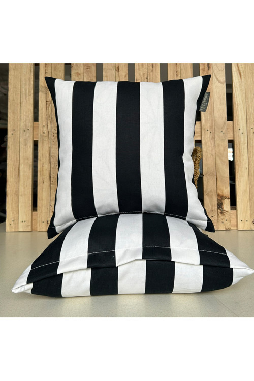 2'li Fermuarlı Dekoratif Kırlent Kılıfı - 40x40 cm