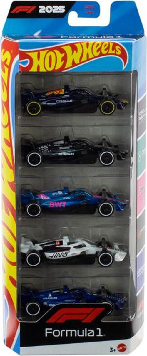 Hot Wheels Formula 1 5'li Araba Seti JLN11