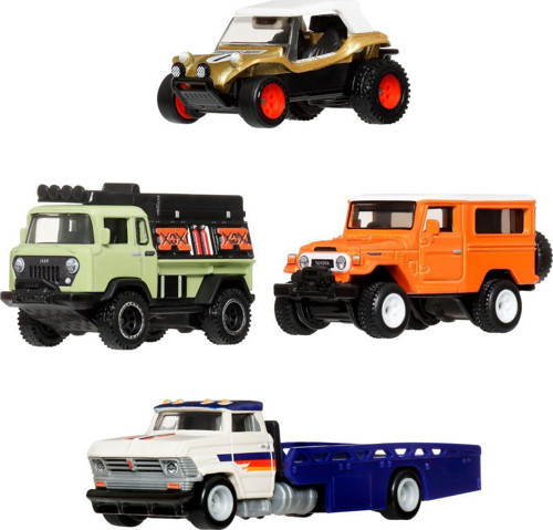 Hot Wheels Premium Diorama Off-Road Set Collection JHW42