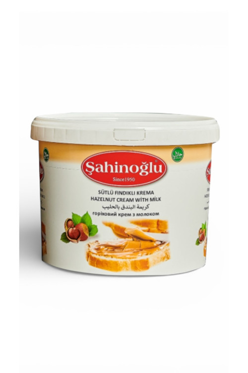 Şahinoğlu Fındık Kreması Beyaz 5 Kg
