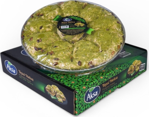 Aksa Helva Fıstıklı Tepsi Dilimli 5 Kg
