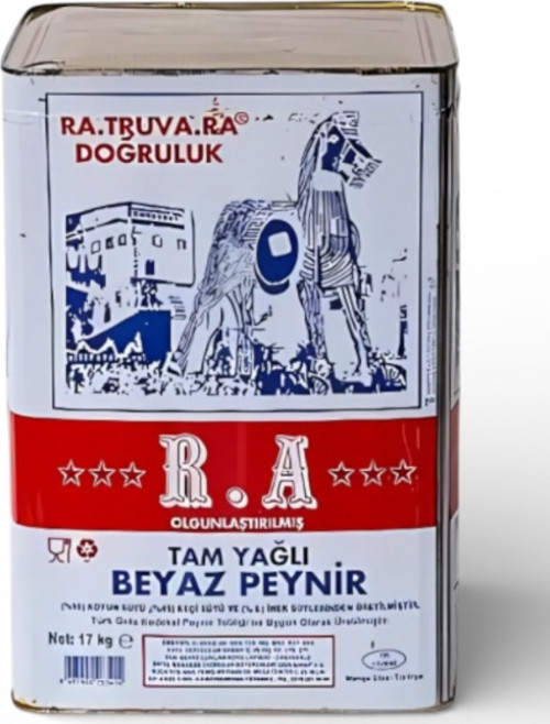 R.A Turuva Beyaz Peynir Koyun Ezine 18 Kg