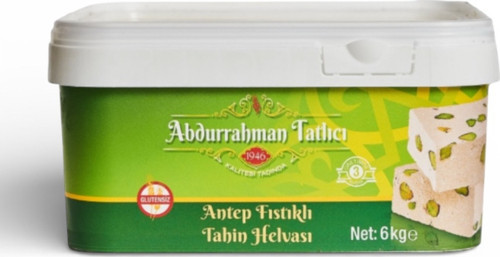 A.Tatlıcı Helva Fıstıklı Tava 6 Kg