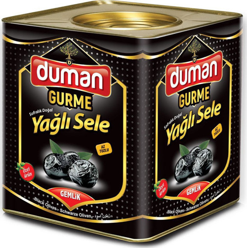 Gemlik Yağlı Sele Siyah Zeytin 3.5 Kg