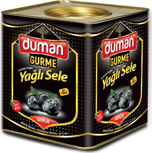 Gemlik Yağlı Sele Siyah Zeytin S (290-320) Klb 10 Kg