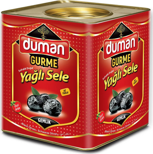 Gemlik Yağlı Sele Siyah Zeytin L Boy (230-260) Klb 10 Kg