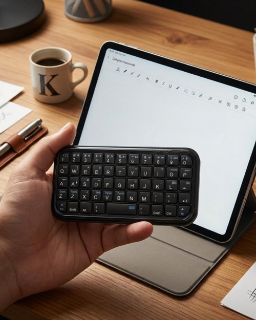 popüler Mini Bluetooth Klavye Kablosuz Taşınabilir Cep Boyutu Klavye 2026