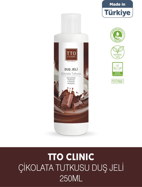 Clinic Çikolata Tutkusu Duş Jeli Panthenol İle Cildinizi Onarın
