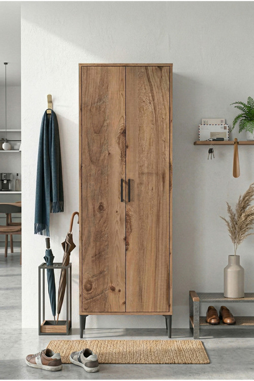 Harmony Ayakkabılık 65x190x37 cm Atlas Çam – Modern Tasarım