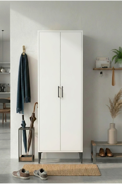Harmony Ayakkabılık 65x190x37 cm Beyaz – Modern Tasarım