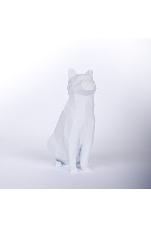 Geometrik Kedi Biblo – 13Cm Minimal Heykel