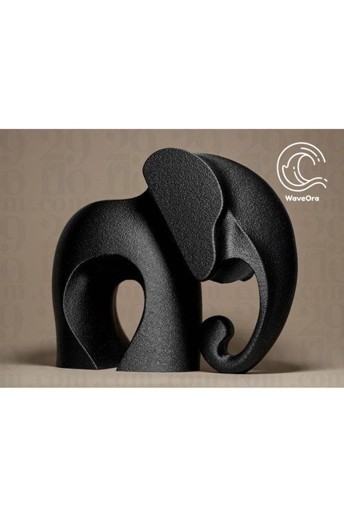 - Noir Fil – Modern Fil Heykeli - 20Cm Yükseklik