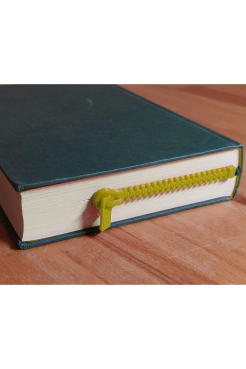 Renkli Fermuar Tasarımlı Kitap Ayracı – Eğlenceli Ve Şık Kitap Okuma Aksesuarı