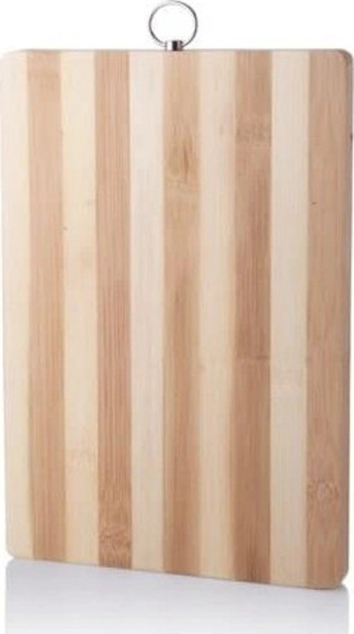 BLS BEK112 Ahşap Çizgili Kahverengi Kesim Panosu 22x32 cm