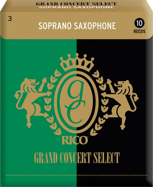 RGC10SSX300 Grand Concert Soprano Saksafon Kamışı No: 3.0 (Profesyonel) - 10'lu Paket | Dengeli, Odaklanmış Se