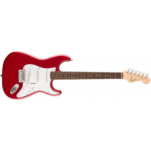 0379600554 Debut Stratocaster Elektro Gitar (Dakota Red) | Tam Boy Kırmızı Strat Laurel Klavye ve 3 Single-Coil M
