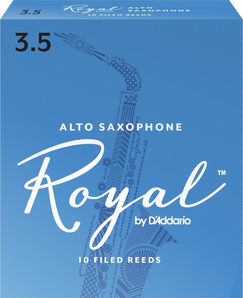 RJB1035 Royal Alto Saksafon Kamışı No: 3.5 (Profesyonel) - 10'lu Paket | Güçlü Nefes Desteği İsteyen İleri Sev