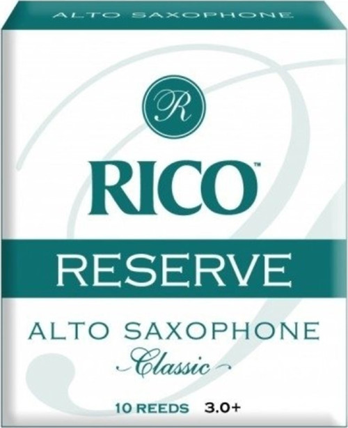 RJR10305 Rico Reserve Alto Saksafon Kamışı No: 3.0+ (Profesyonel) - 10'lu Paket | Ara Sertlik ve Hassas Kontro