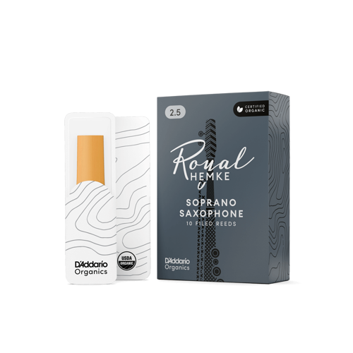 RHKP10SSX250 Frederick Hemke Soprano Saksafon Kamışı No: 2.5 (Profesyonel) - 10'lu Paket | Kısa Vamp ve Fransı