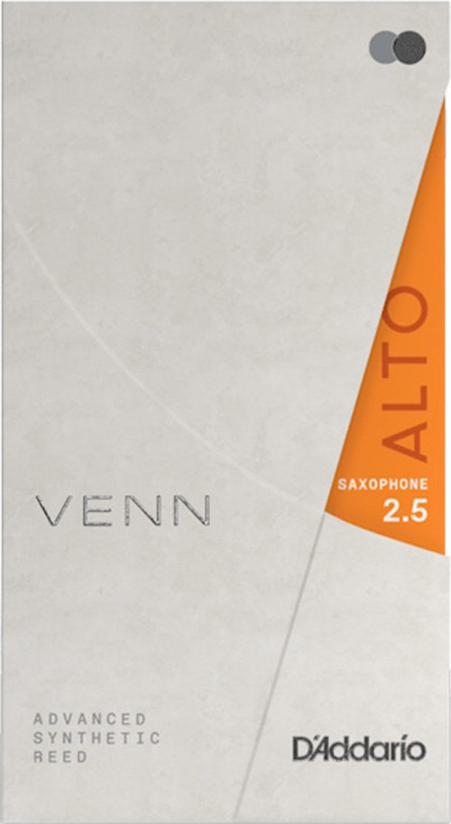 VAS0125G2 VENN G2 Sentetik Alto Saksafon Kamışı No: 2.5 (Profesyonel) - Tekli Paket | Sentetik Hibrit Yapı, Es