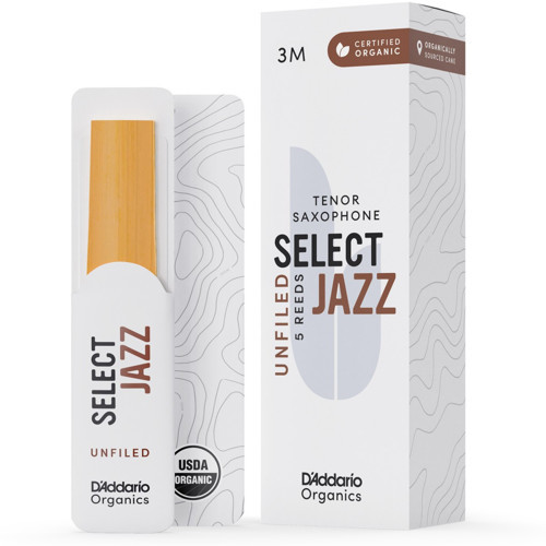 ORRS05TSX3M Organic Select Jazz Unfiled Tenor Saksafon Kamışı No: 3 Medium (Profesyonel/Caz) - 5'li Paket | Ki