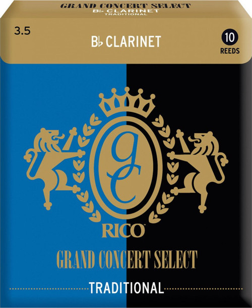 RGC10BCL350 Grand Concert Bb Klarnet Kamışı No: 3.5 (Profesyonel) - 10'lu Paket | Senfonik Performans İçin İde