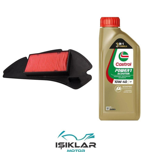 Honda Honda Nes 150 Castrol Yağ Ve Hava Filtre Bakım Seti Bs0037