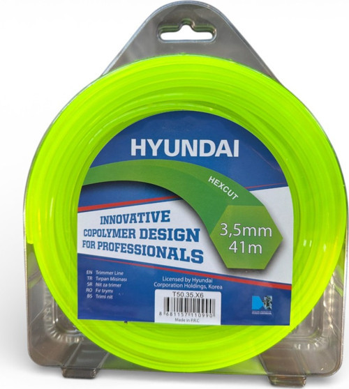 HexCut Tırpan Misinası 3.5 mm 41 m – Altıgen Kopolimer Profesyonel Misina