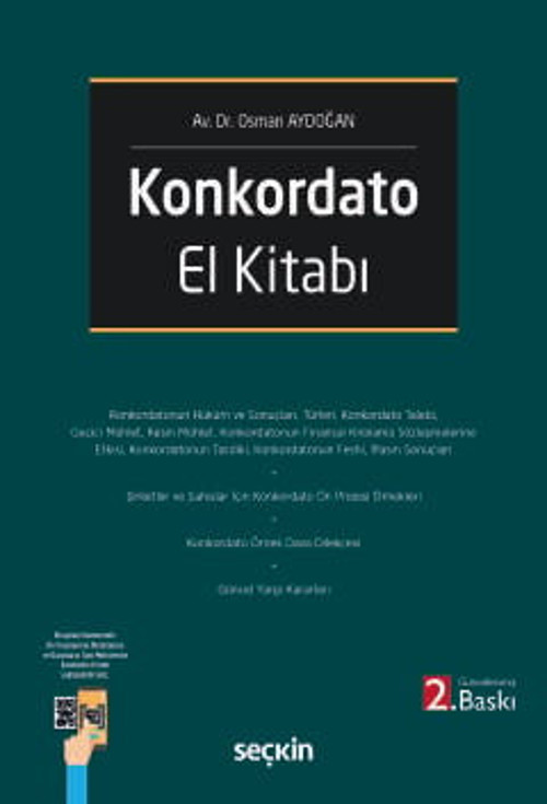 Konkordato El Kitabı Av. Dr. Osman Aydoğan 2. Baskı, Ekim 2025