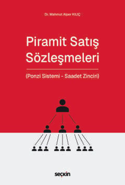 Piramit Satış Sözleşmeleri (Ponzi Sistemi - Saadet Zinciri) Dr. Mahmut Alper Kılıç 1. Baskı, Mart 2025