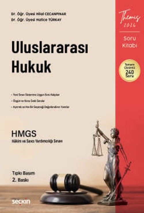 THEMIS - Uluslararası Hukuk Soru Kitabı Tıpkı Basım Dr. Öğr. Üyesi Hilal Cecanpınar,Dr. Öğr. Üyesi Hatice Türkay 2. Bask