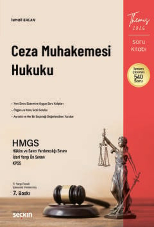 THEMIS - Ceza Muhakemesi Hukuku Soru Kitabı İsmail Ercan 7. Baskı, Mart 2026