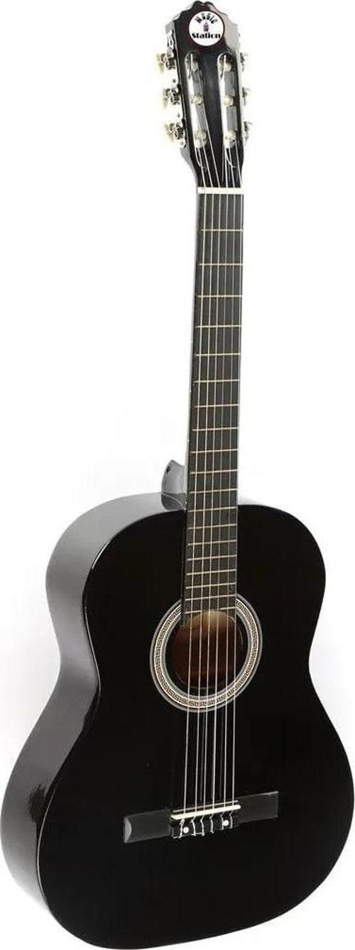 4/4 Tam Boy Siyah Klasik Solak Gitar Kılıf Pena Set