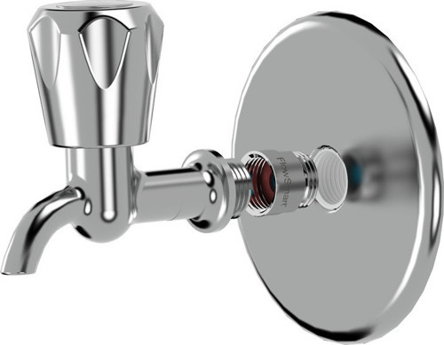 Kısa Musluk Debi Regulatörü 2L/Dak. | G1/2" (Yarım Parmak ≈ 22 mm) Dişli Bağlantı