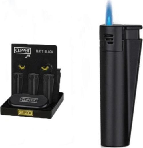 Clipper 1300 C Turbo Komple Metal Mat Siyah Çakmak