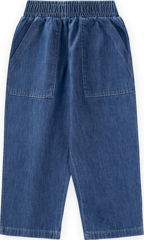 Kot Pantolon 2-8 Yaş Mavi