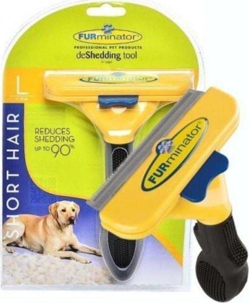 Furminator Kısa Tüylü Büyük Köpekler Ve Kediler Için Tüy Toplama Taragı