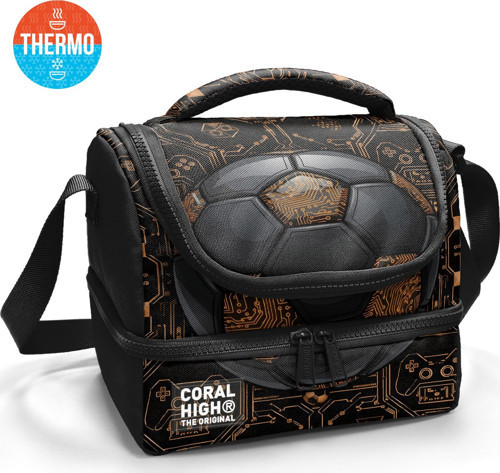 Kids Futbol Desenli Thermo İki Katlı Beslenme Çantası 37208