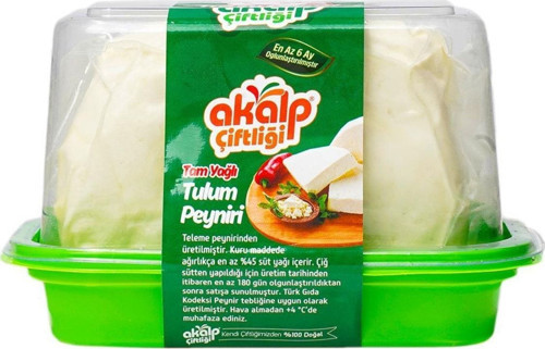 Akalp Çiftliği Tam Yağlı Tulum Peyniri 300 Gr