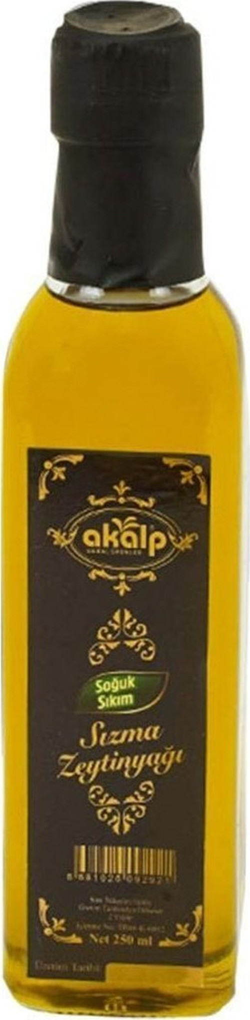 Akalp Çiftliği Sızma Zeytinyağı 250 Ml